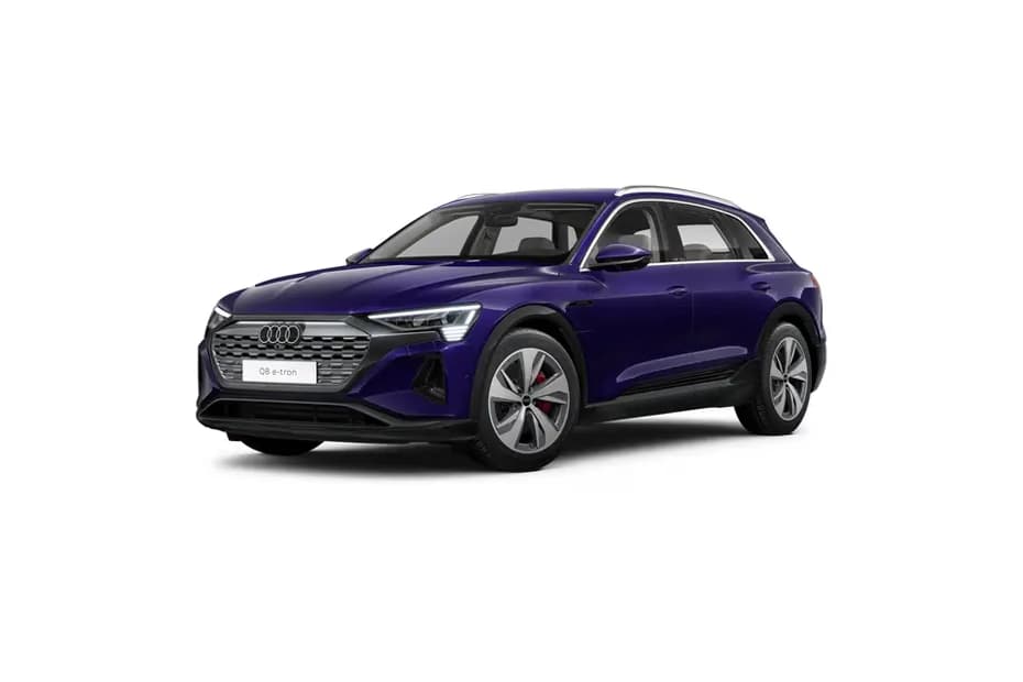 Audi Q8 e-tron in Purple Velvet Pearl Effect