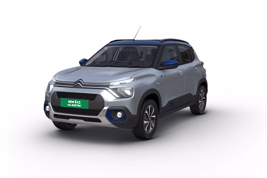 Citroen eC3 in Steel Grey With Cosmo Blue