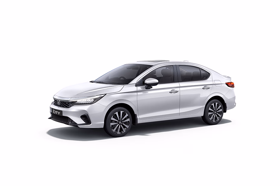 Honda City in Platinum White Pearl