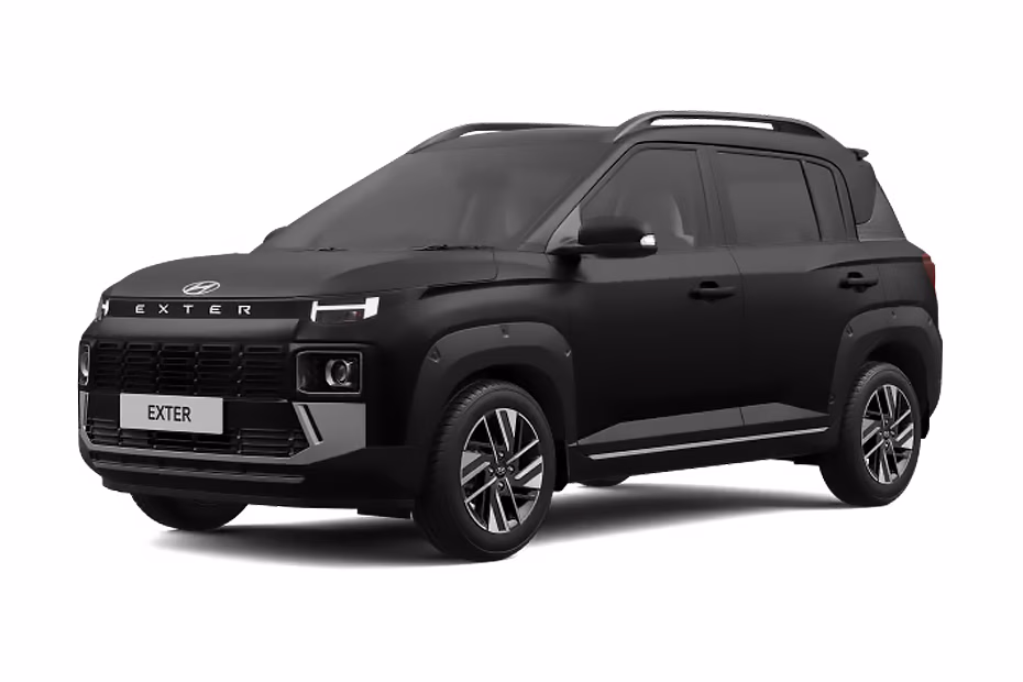 Hyundai Exter in Titan Black Matte