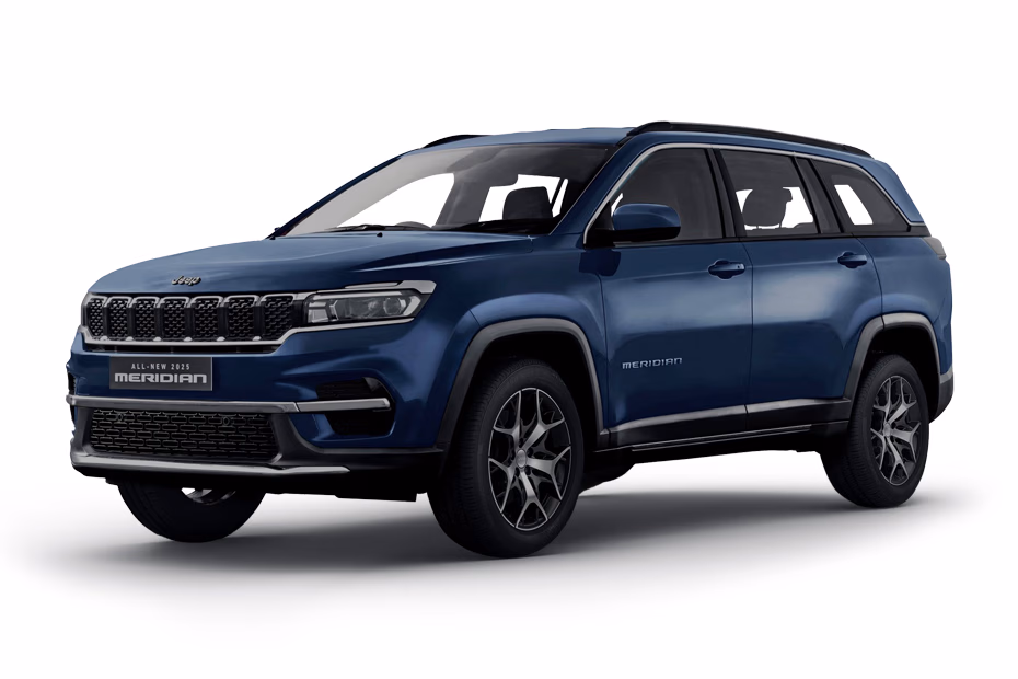 Jeep Meridian in Galaxy Blue