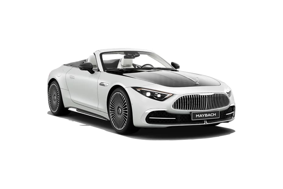 Mercedes-Benz Maybach SL 680 in White Magno