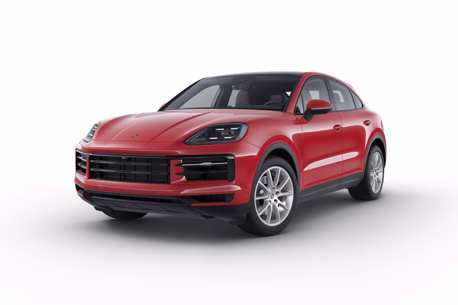 Porsche Cayenne in Carmine Red