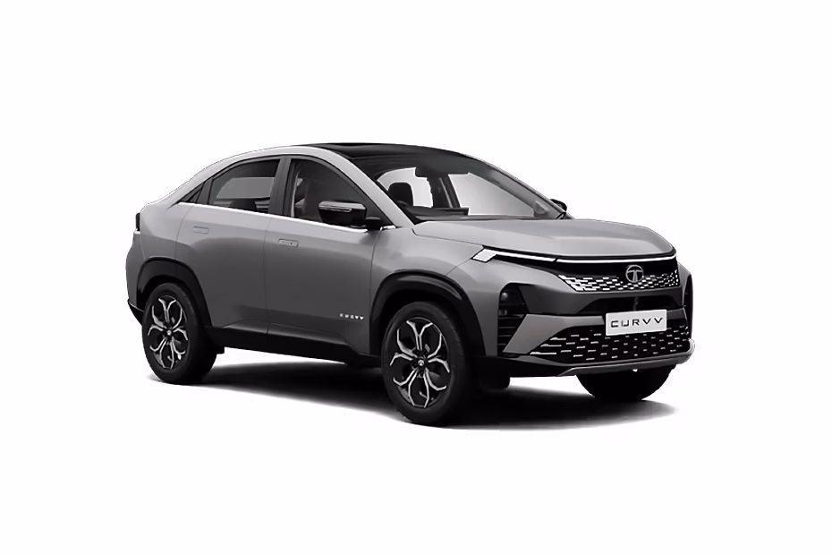 Tata Motors Curvv in Pure Grey Black Roof