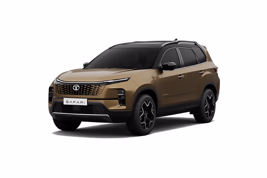 Tata Motors Safari in Cosmic Gold