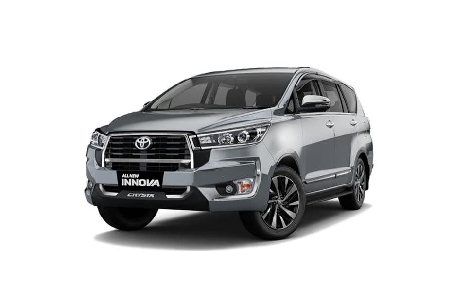 Toyota Innova Crysta in Silver
