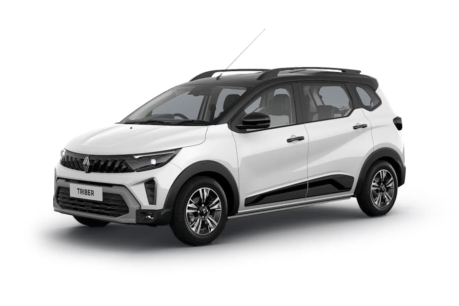 Renault Triber in Ice Cool White With Mystery Black Roof