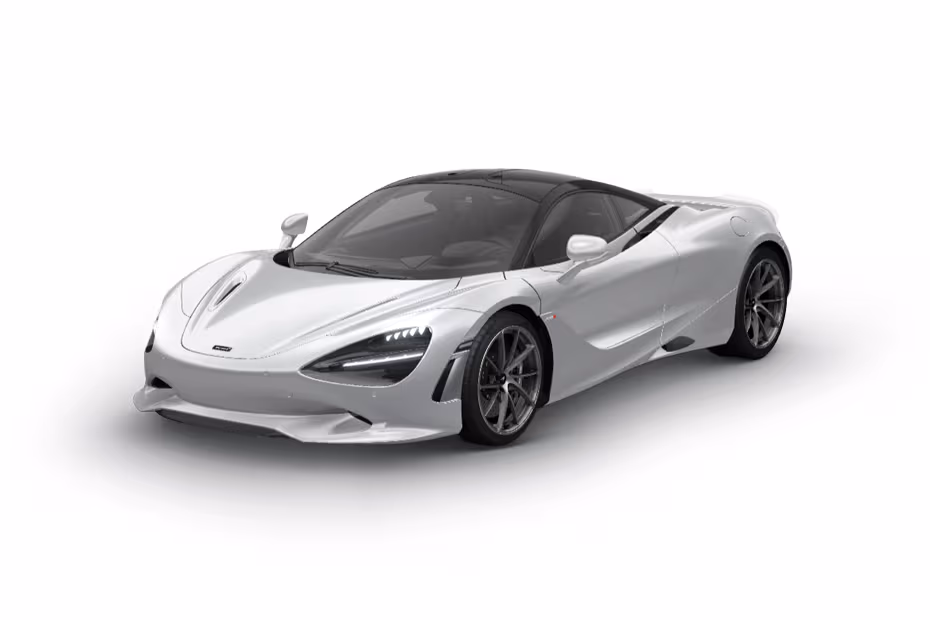 McLaren 750S in Silica White